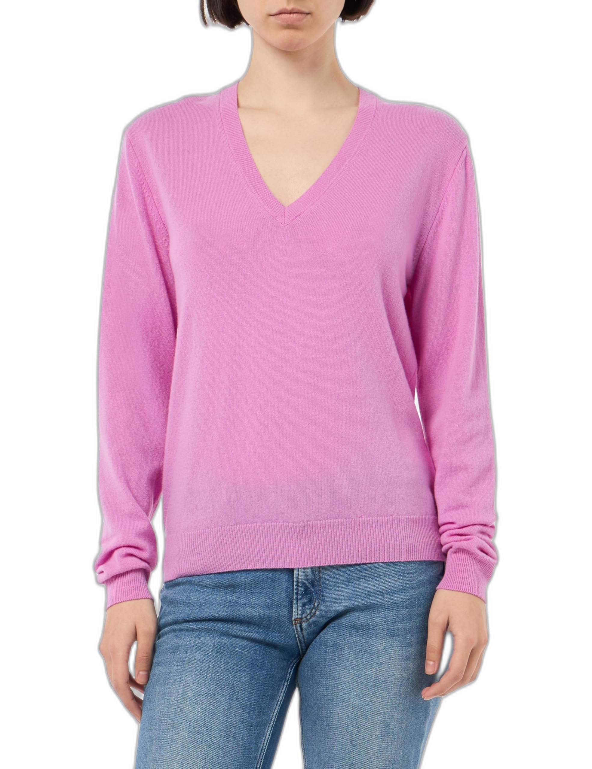 United Colors of Benetton 1002D4488 Women's V-Neck Sweater (1 Pack)