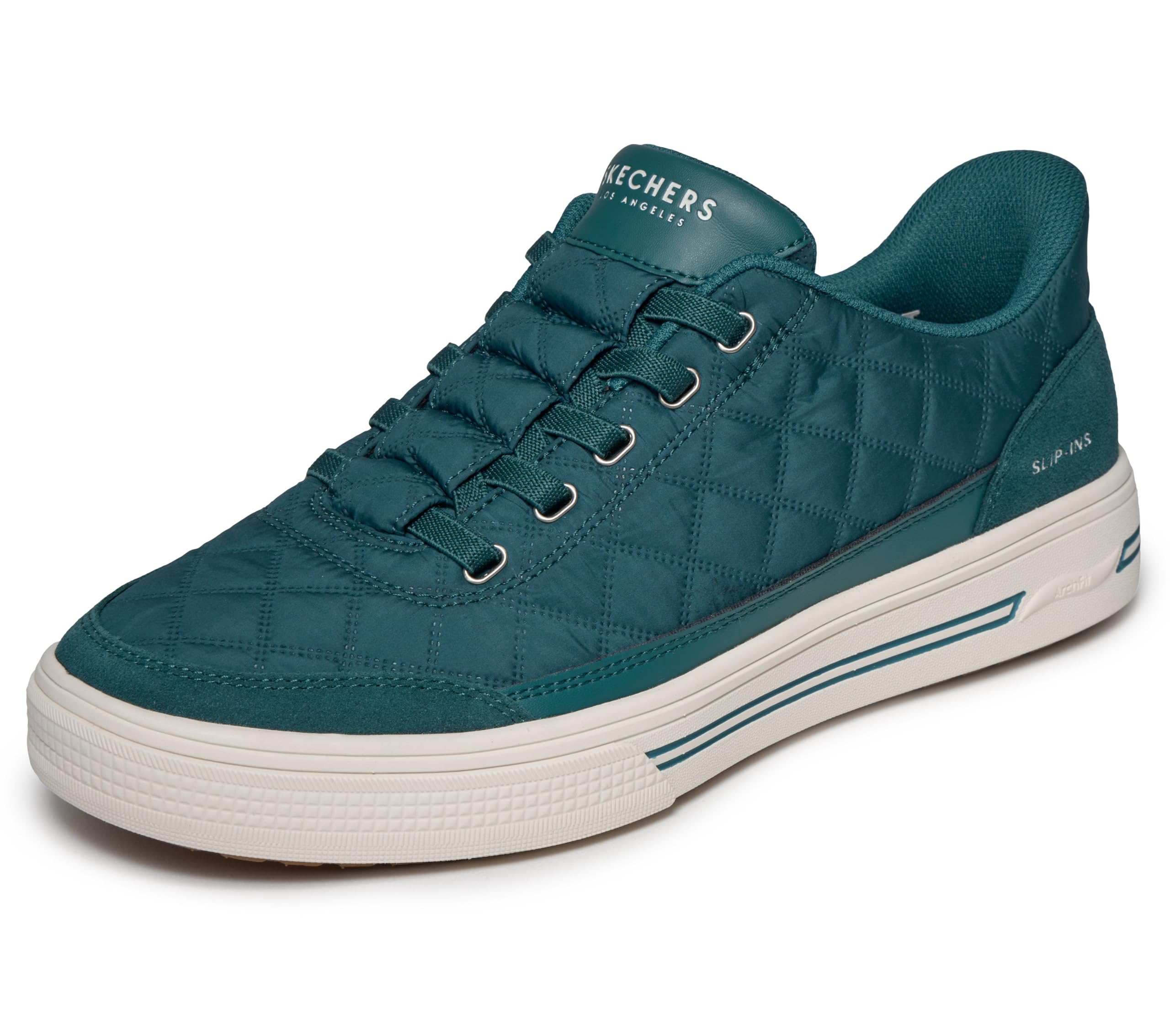 Skechers Mens Arch Fit Arcade - Cozy Fit Charming Daze Hands Free Slip-ins