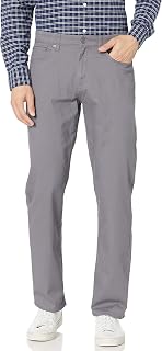 Amazon Essentials Men's Athletic-Fit 5-Pocket Stretch Twill Trouser (Available in Big & Tall)