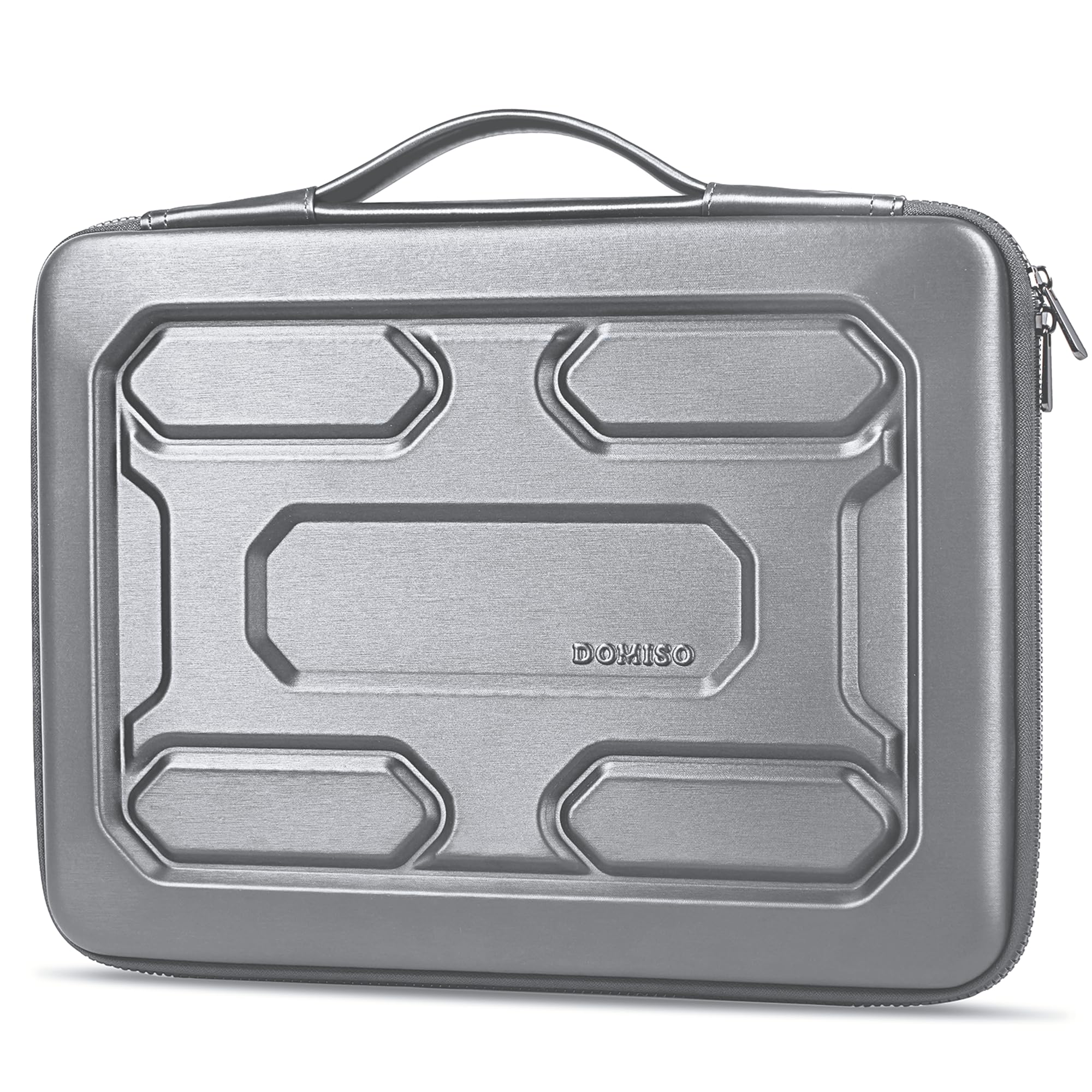 DOMISO 14 inch Laptop Sleeve with Handle Shockproof Computer Bag Waterproof EVA 