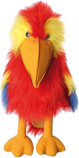 The Puppet Company - Large Birds - Scarlet Macaw Hand Puppet