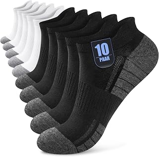 Men's Women's Ankle Socks 10/20 Pairs, Cotton