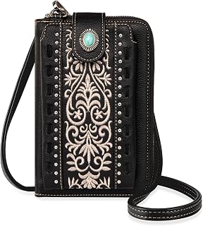 Montana West Small Cell Phone Crossbody Purse for Women RFID Blocking Cell Phone Wallet