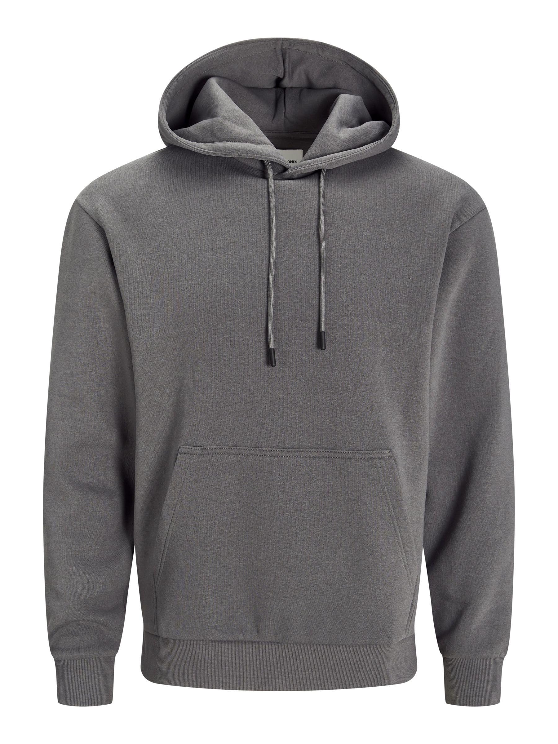 JACK & JONES Plus Size Plain Hoodie