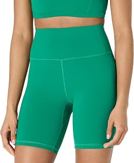 Amazon Essentials FormFlex Ultra Soft Active Cycling Shorts with Pockets, High Waist