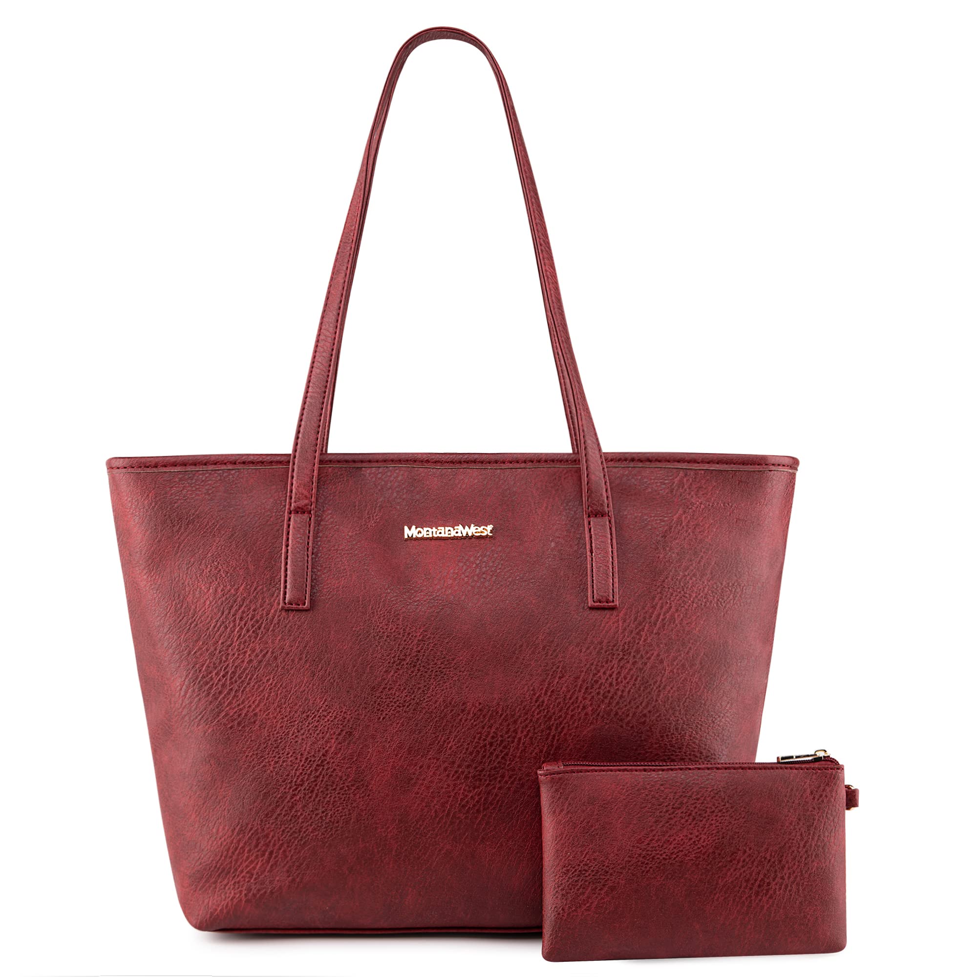Montana West Echtes Women's Leder Handbag