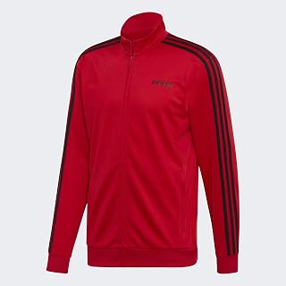 adidas Men's Athletics Essentials 3-Stripe Tricot Track Jacket