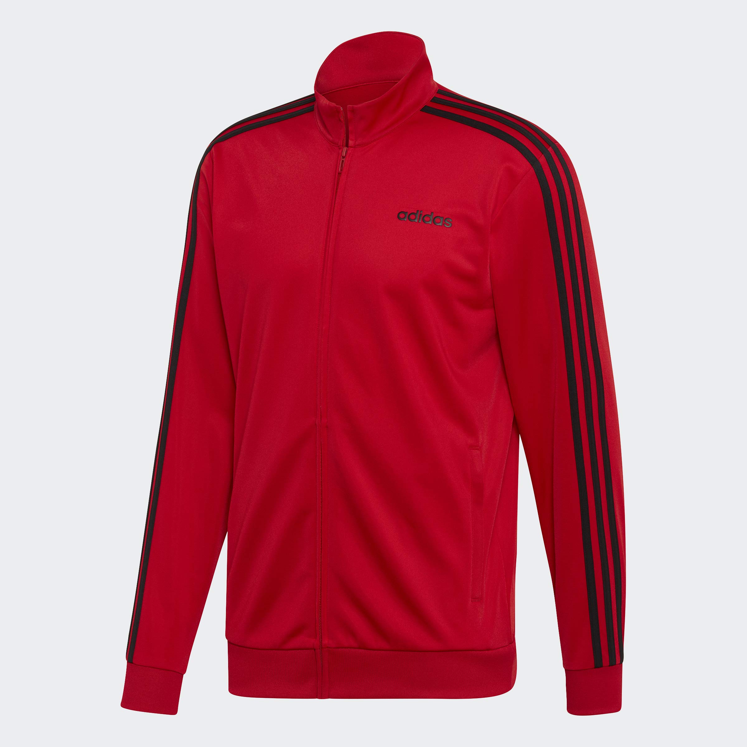 adidas Men's Athletics Essentials 3-Stripe Tricot Track Jacket