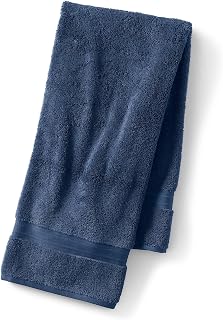 Lands' End Supima Cotton Towels Bath Sheet, 1 Piece Deep Sea Navy