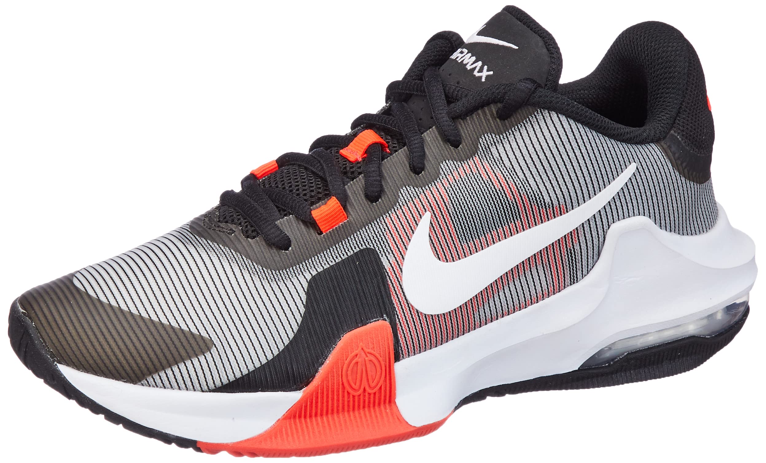Nike Unisex Air Max Impact 4 - Lace Up Mesh Style Shoe - Navy/Gold
