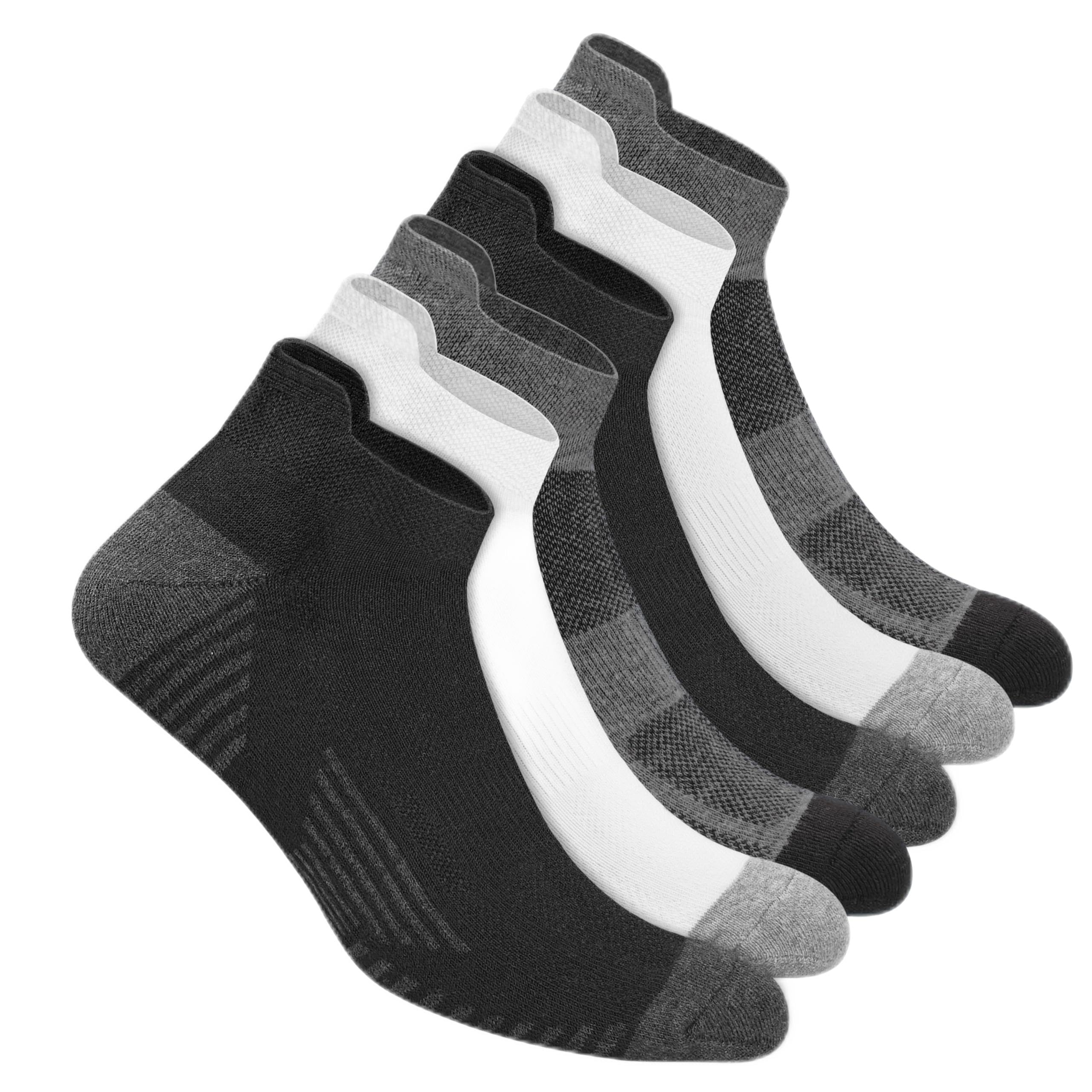 NAVYSPORT 6P Chaussettes de Sport en Coton Homme et Femme | Socquettes Chaussett