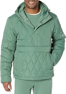 Amazon Essentials Men's Hooded Water Repellent Insulated Anorak Down Jacket with Zip