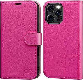 OCASE Case Cover for iPhone 16 Pro Max (6.9 Inch) Rose Red
