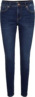 VERO MODA Vmelly Mr Skinny Jeans Blue Noos Women's