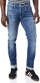 REPLAY Anbass Jeans, 009 Azul Medio, 31W x 34L para Hombre