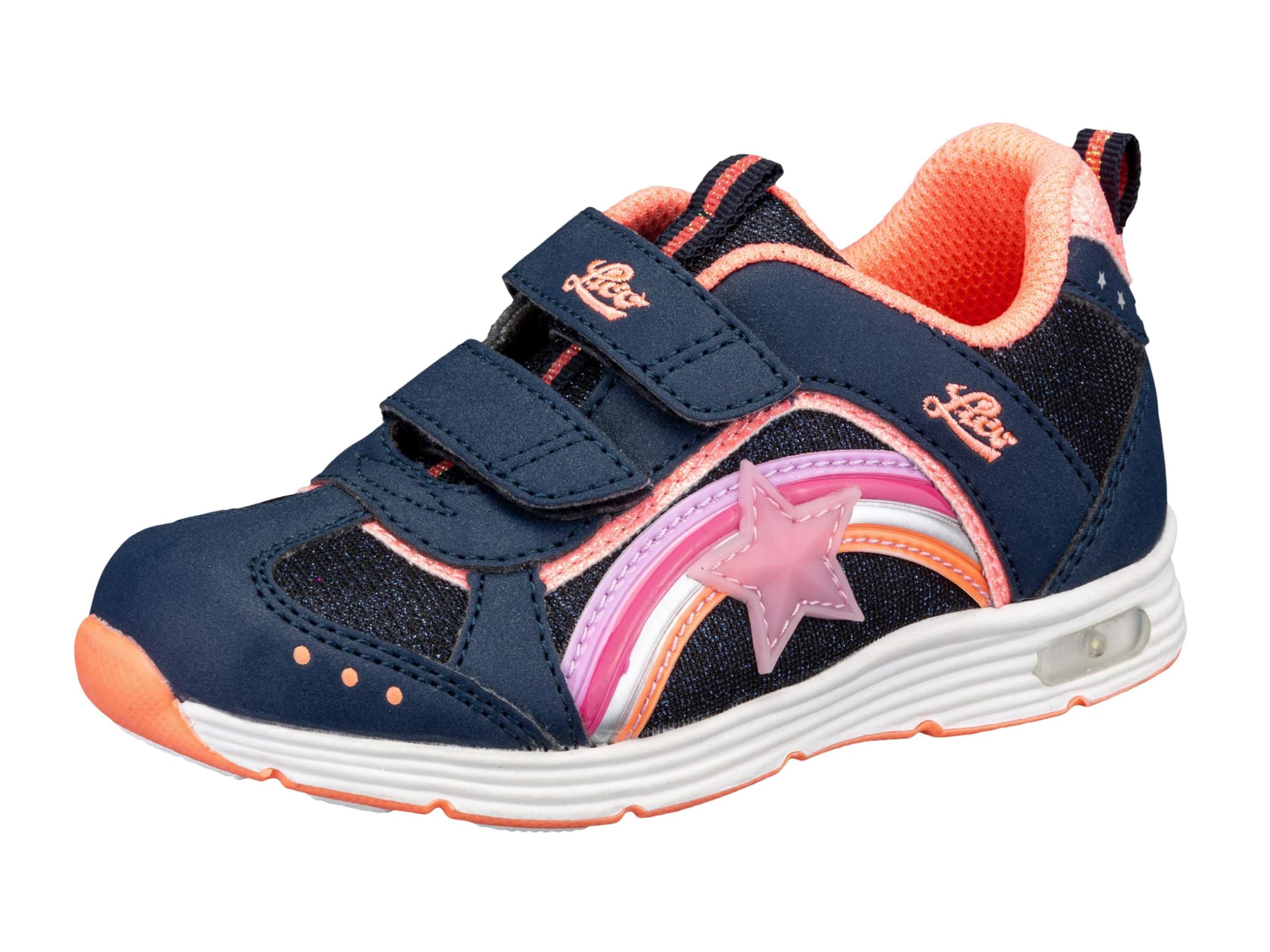 Lico Girls' Rainbow V Blinky Trainers