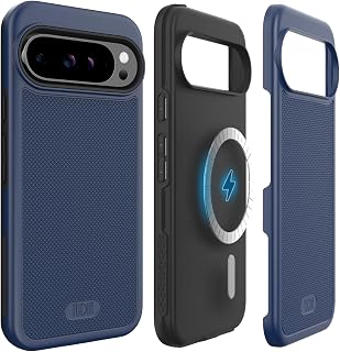 TUDIA MergeGrip [Magsafe Compatible] for Pixel 9 Pro XL Case - Indigo Blue