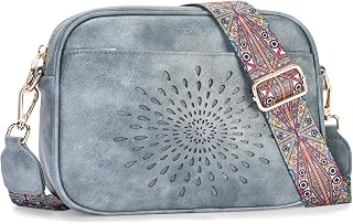 APHISON Crossbody Bags for Women Trendy,Vegan Leather Small Crossbody Purses Shoulder Handbags with Adjustable Strap