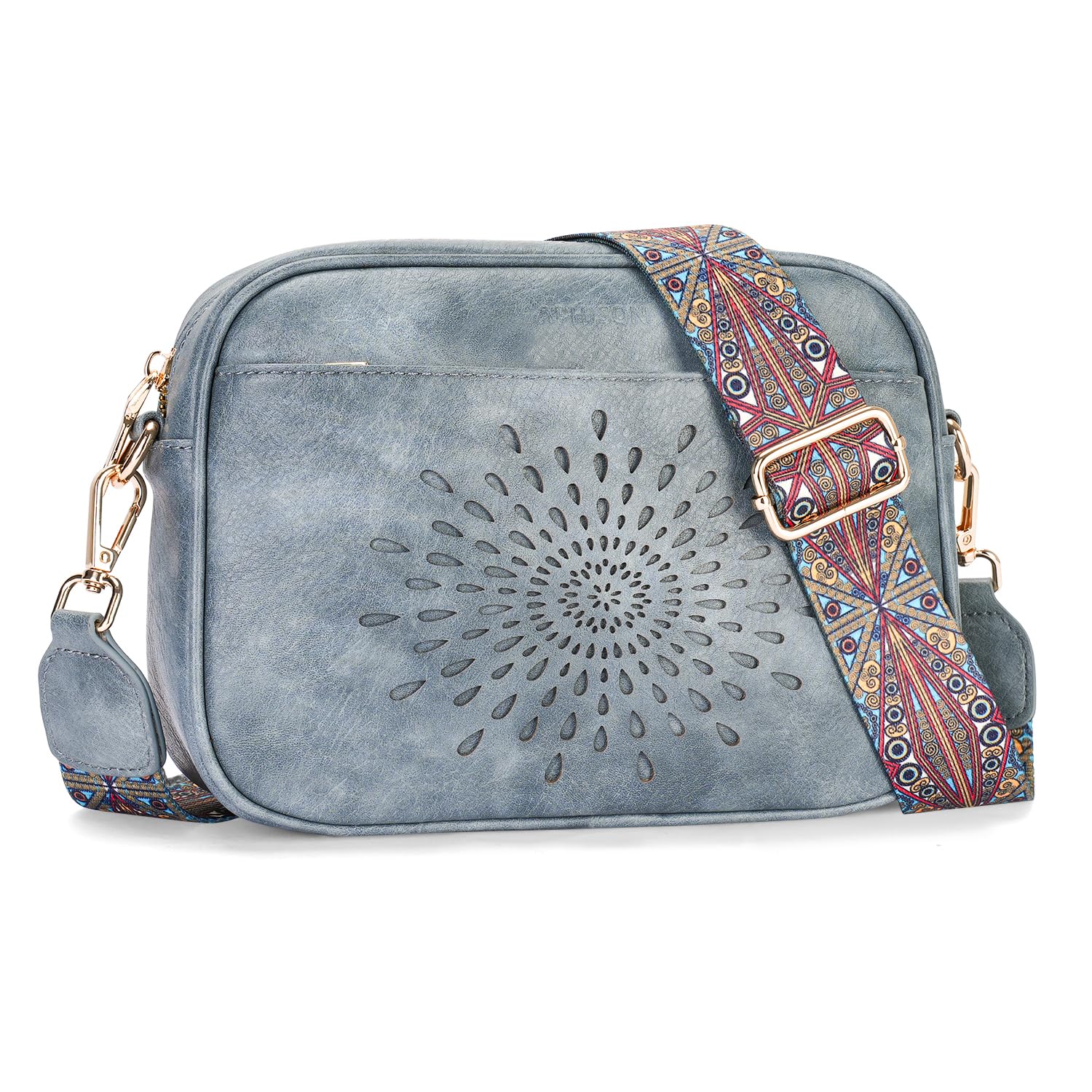 APHISON Crossbody Bags for Women Trendy,Vegan Leather Small Crossbody Purses Sho