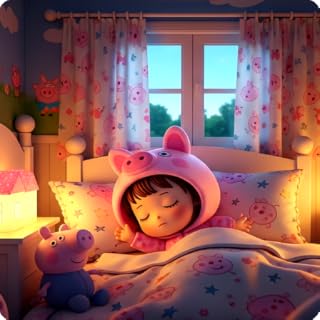 Slumbering Peppa's Serene Garden Lullaby & Soothing Cottage Tunes for Fire TV & Fire Tablet