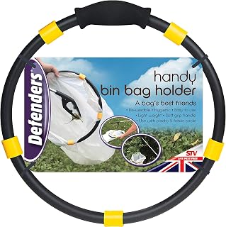 Defenders Handy Bin Bag Holder, for Gardening & Litter Picking, Lightweight & Reusable
