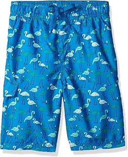 Kanu Surf Boys' Line Up Swim Trunks UPF 50+ Quick Dry Swimsuit