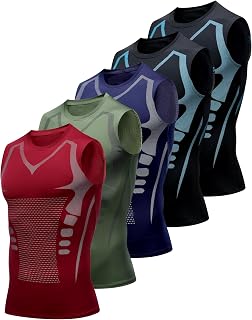 Mens Tank Tops,Running Dry Fit Gym Shirt, Sleeveless Muscle Workout Shirts