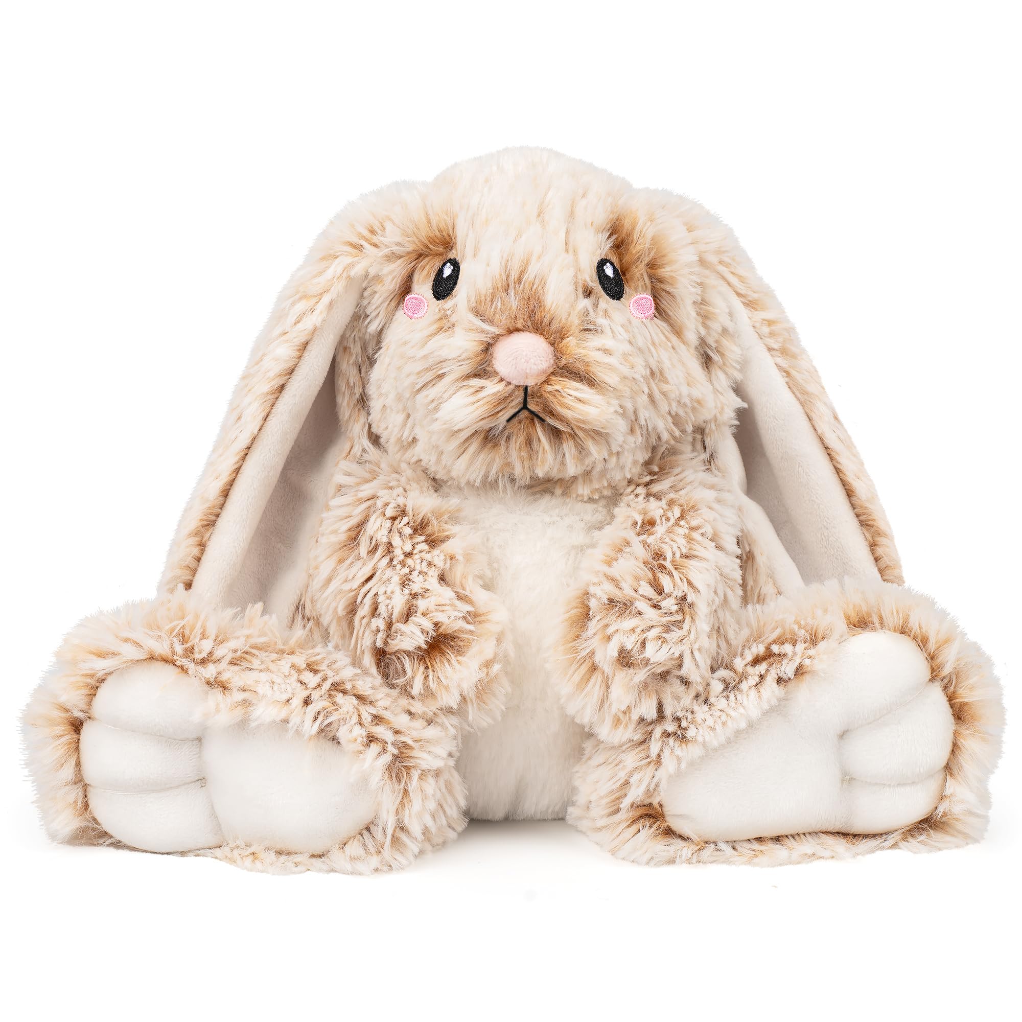 Bunny Microwavable & Weighted Stuffed Animals - 1.5 Lbs Unscented Heating Pad fo