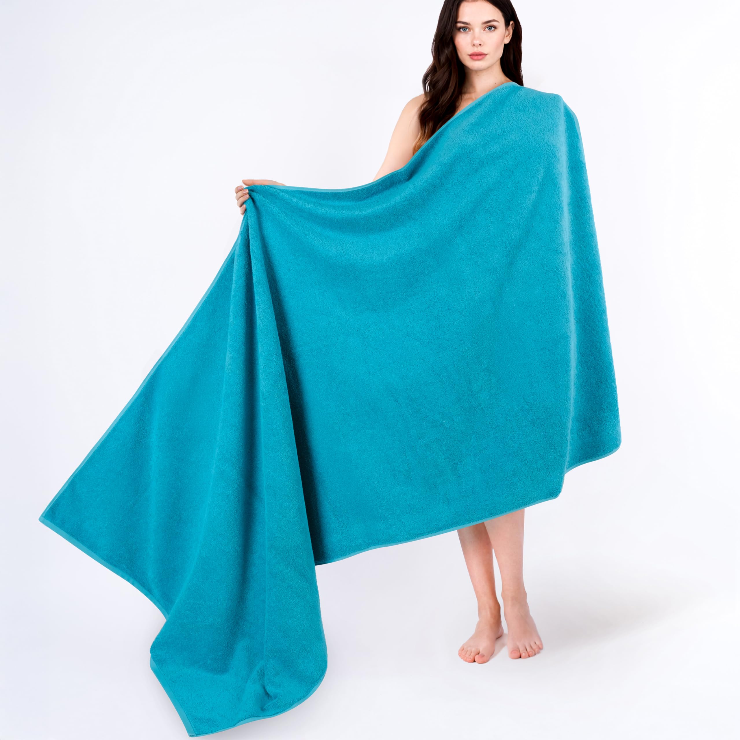 Cotton Paradise Turkish 40x80 Oversized Bath Sheet Extra Large Bath Towel