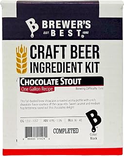 Brewer's Best One Gallon Home Brew Beer Ingredient Kit (Chocolate Stout)