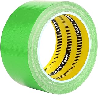 LLPT Duct Tape 1 Pack Green 50mm x 14m Fabric Gaffer Tape