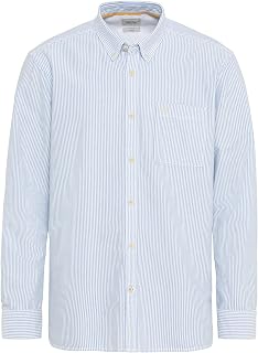 camel active Men's Oxford Shirt with Button Down Collar