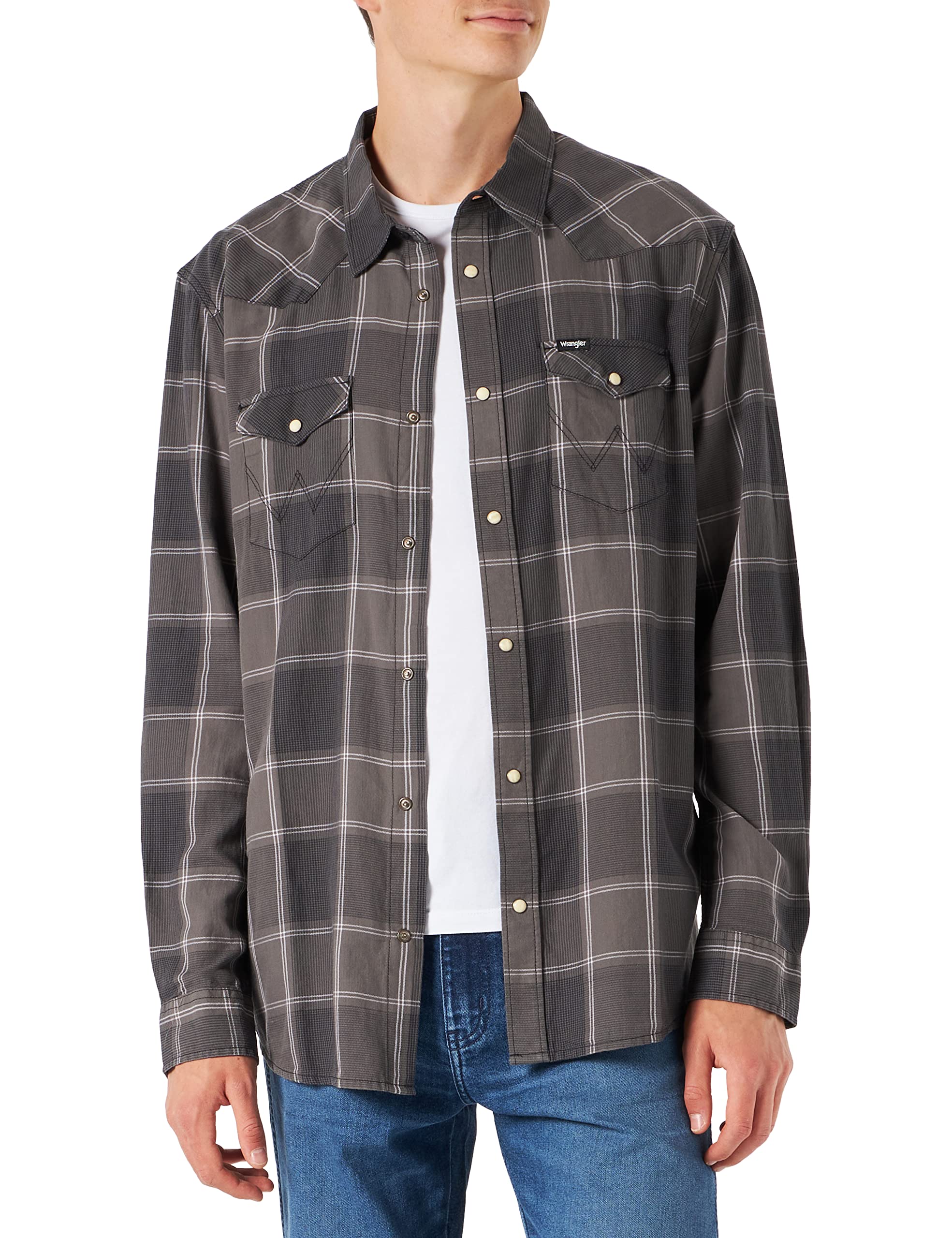 Wrangler Camiseta del Oeste Hombre