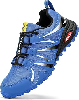 Men's Trail Shoes Breathable Lightweight Non-Slip Basketball Trekking Outdoor Sport Walking Shoes