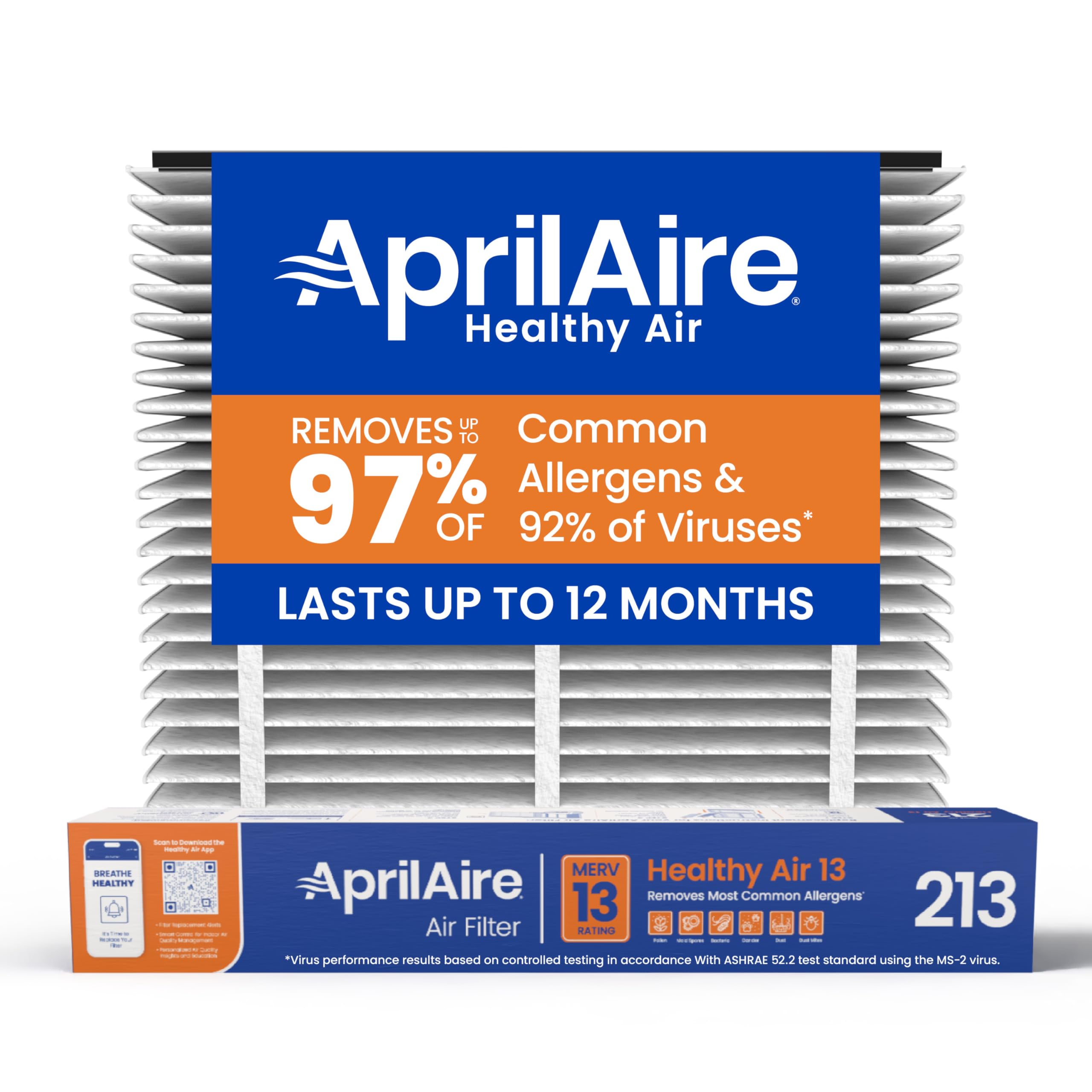 AprilAire 213 Replacement Filter for AprilAire Whole-House Air Purifiers - MERV 