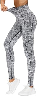 THE GYM PEOPLE Women's Thick Sports Leggings, High Waist Yoga Trousers with
