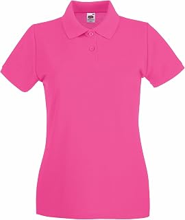 Fruit Of The Loom - 100% Cotton Polo Shirt - Women