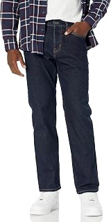 Amazon Essentials Men's Straight-Fit Stretch Jean - Discontinued Colours