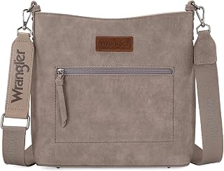 Wrangler Crossbody Bags for Women Handbags and Purses Travel Shoulder Purse