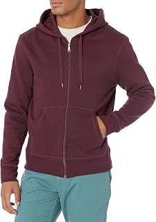Amazon Essentials Men's Full-Zip Fleece Hoodie Sweatshirt (Available in Big & Tall)