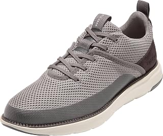 Cole Haan Men's Grand Atlantic Sneaker, Stormcloud/Dark Brown, 8