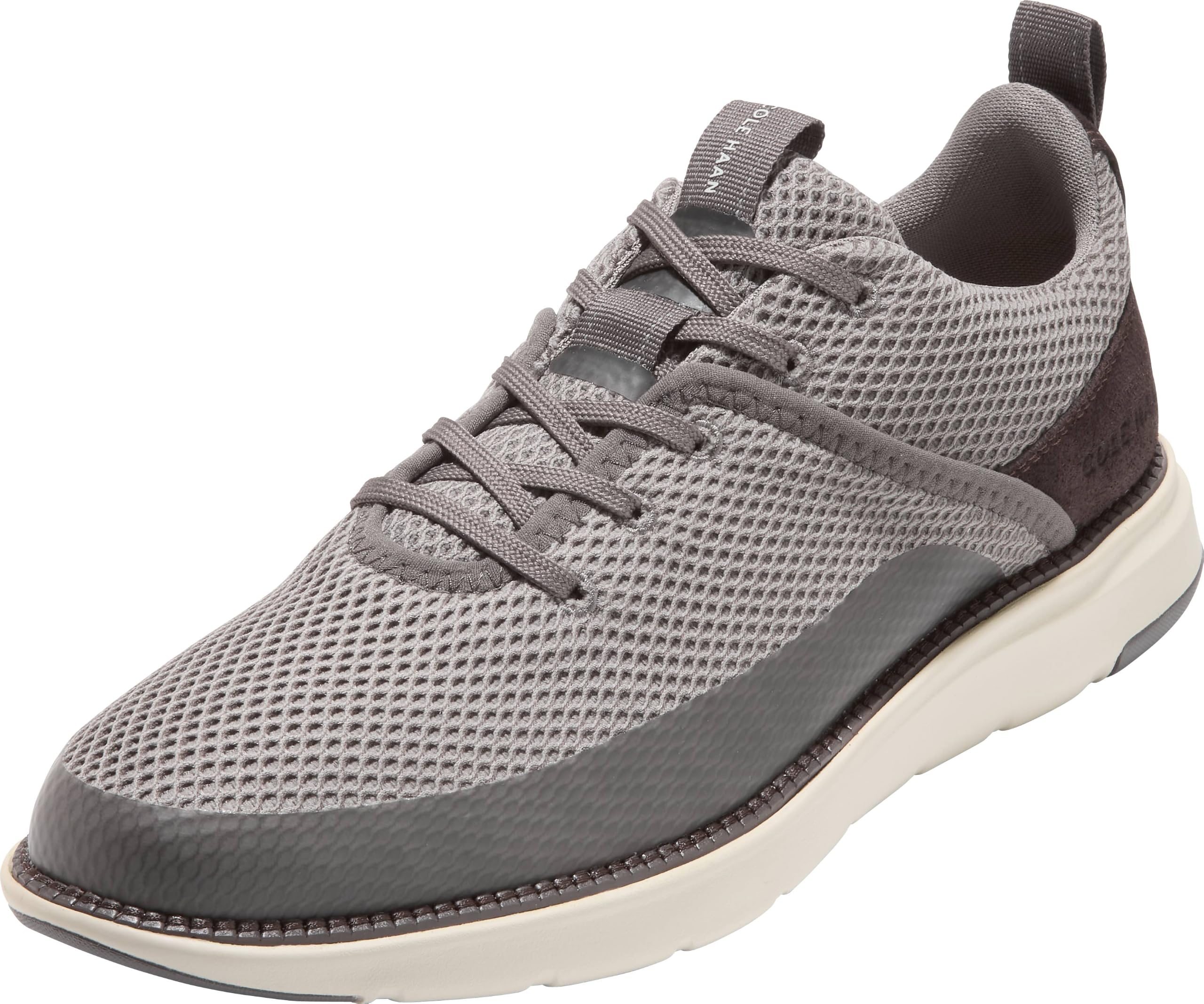 Cole Haan Men's Grand Atlantic Sneaker, Stormcloud/Dark Brown, 8