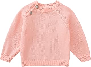 pureborn Baby Toddler Boy Girl Pullover Sweater Knit Warm Tops Cotton 3M-5T