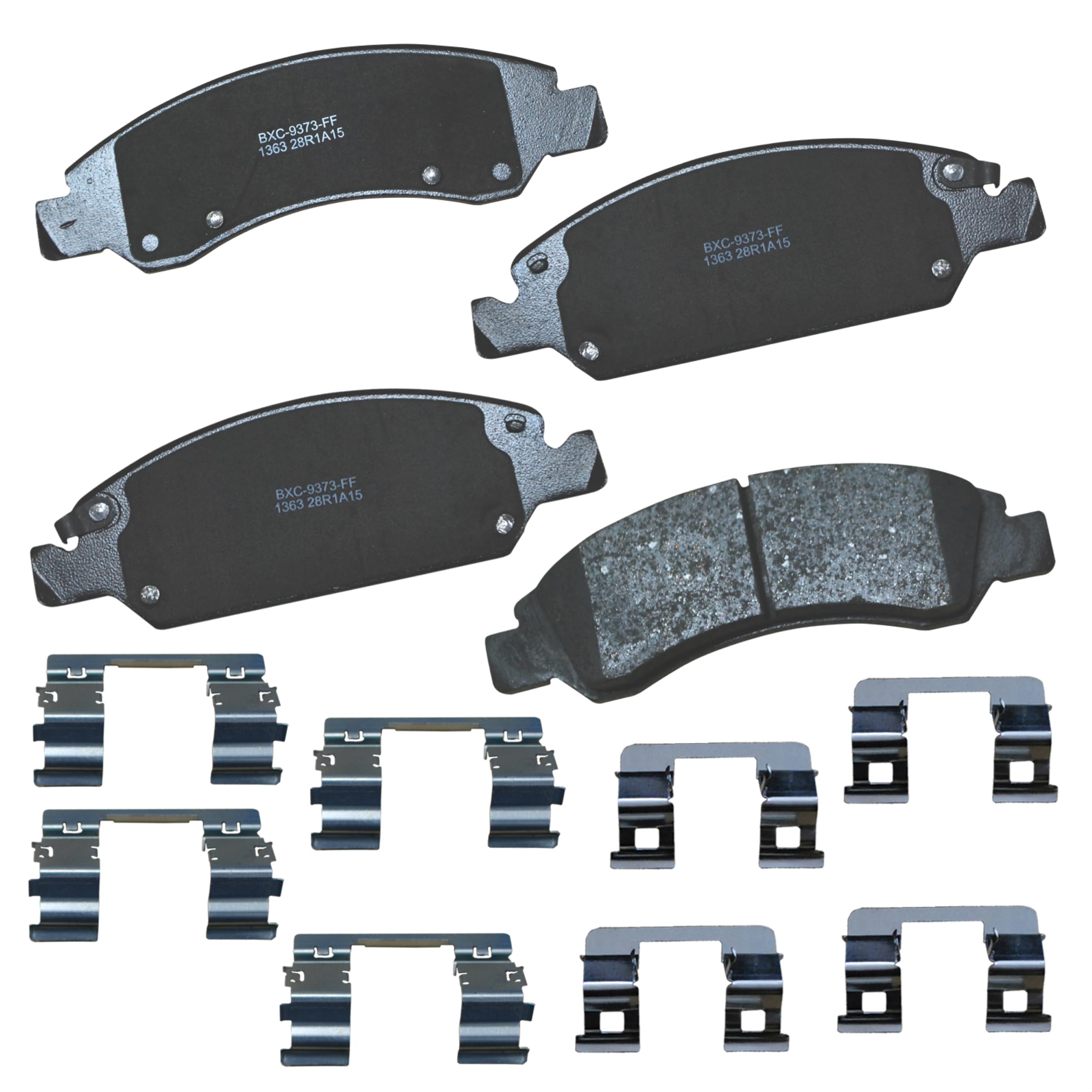 Bendix Premium SBC1363 Ceramic Front Brake Pads for select Cadillac Escalade, ES