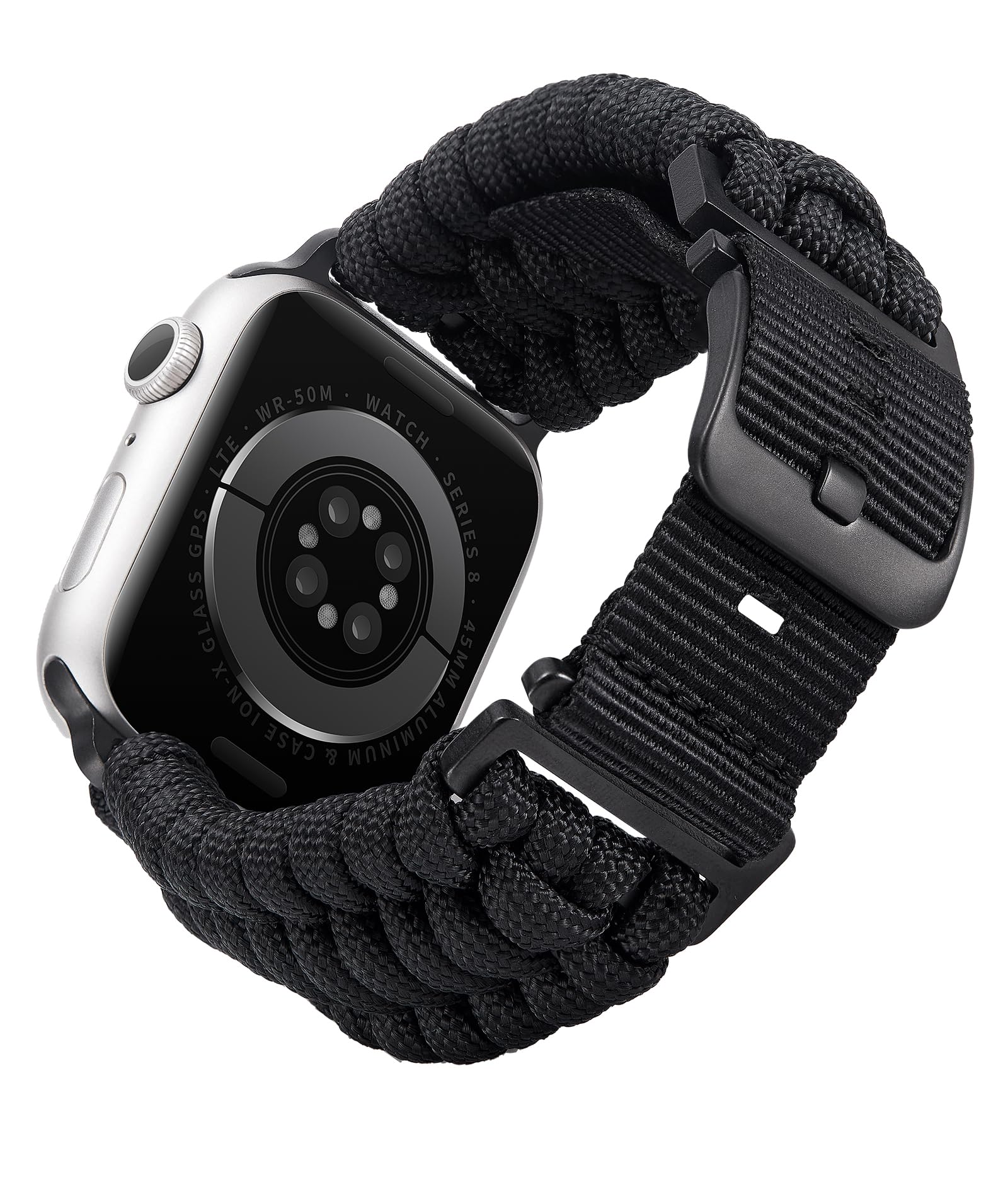 BINLUN Compatible with Apple Watch Strap 49 mm 46 mm 45 mm 44 mm 42 mm, Braided 