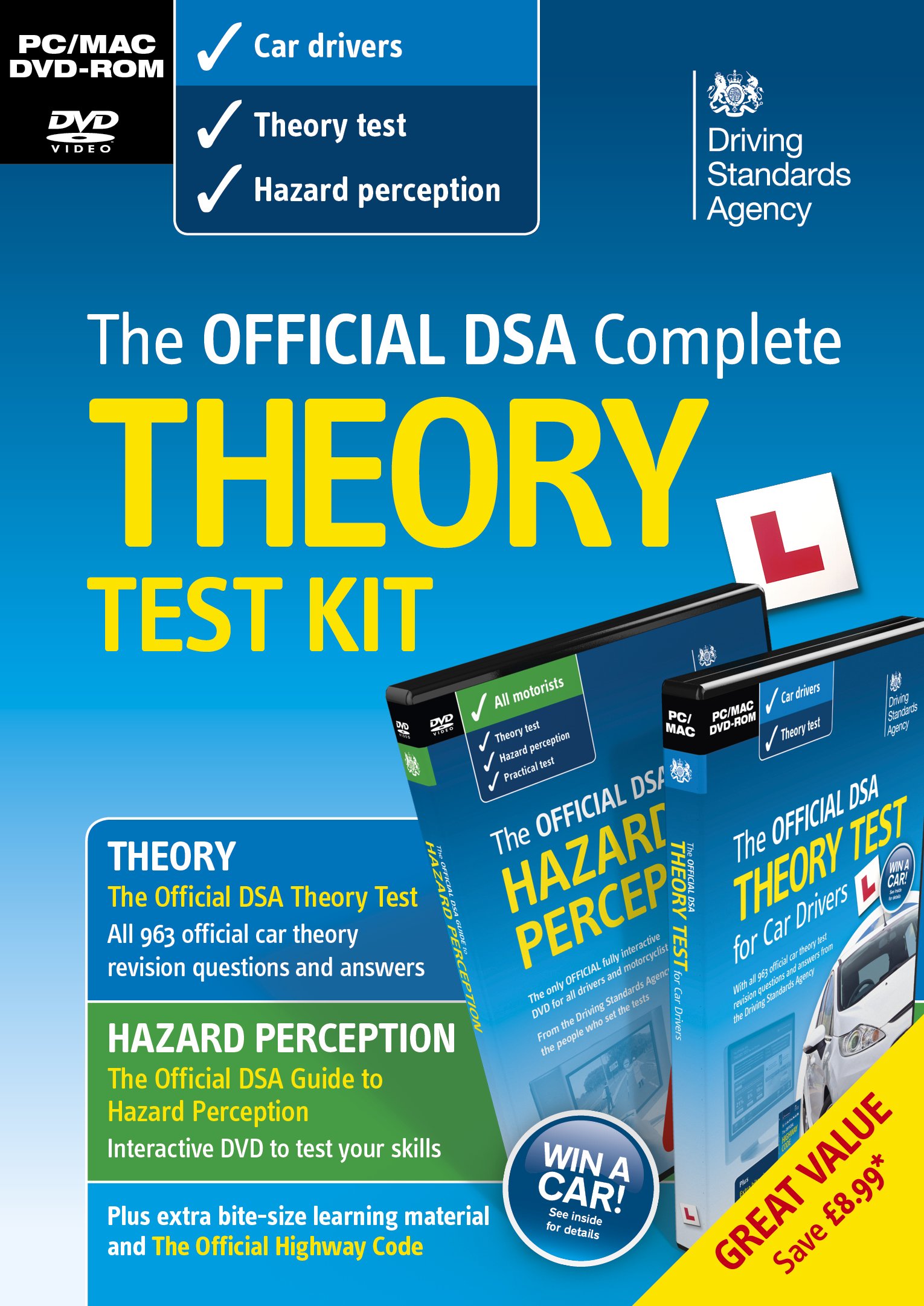 official DSA complete theory test kit £DVD-ROM]