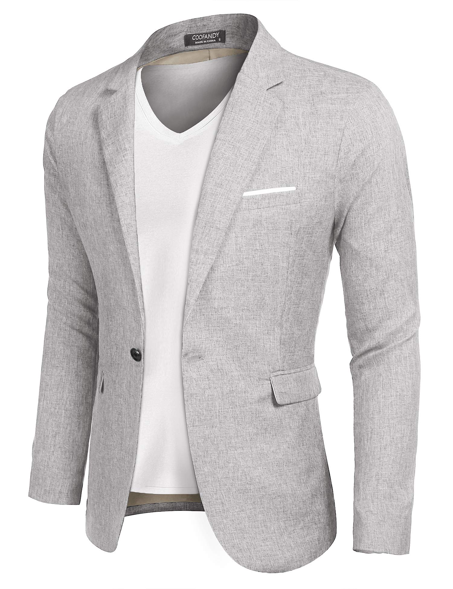 COOFANDY Men's Blazer Casual Sport Coats Slim Fit Lightweight Sports Jacket