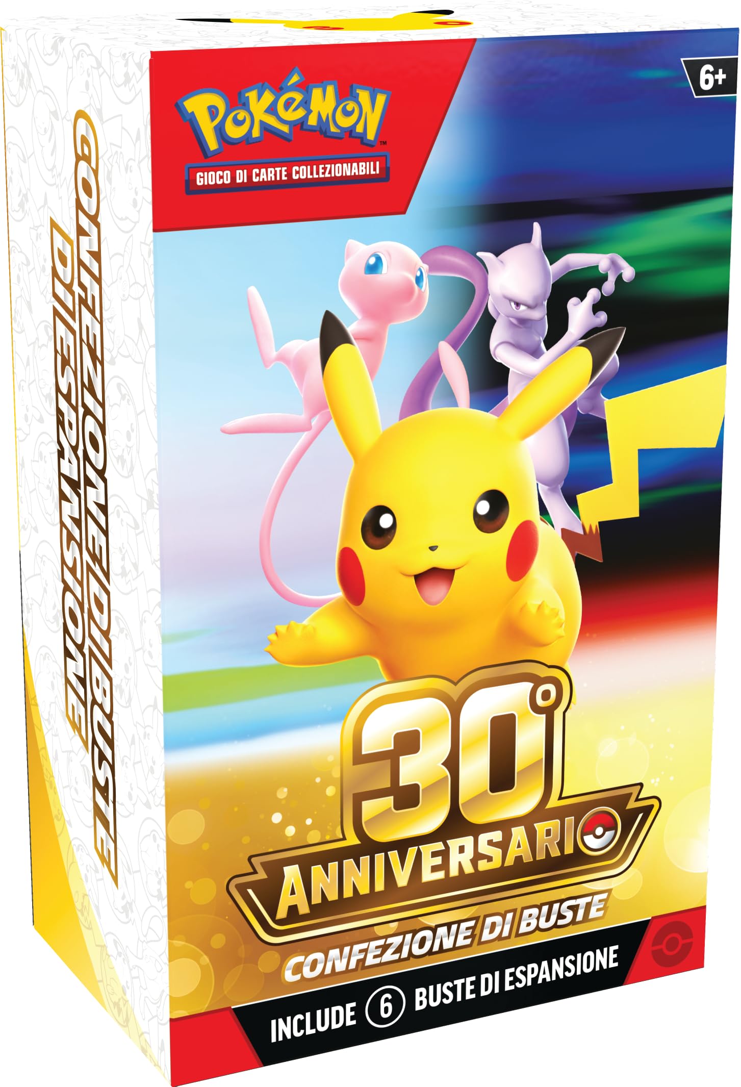 Pokémon: Pack of 30th Anniversary Expansion Envelopes of the GCC Pokémon (6 Expa