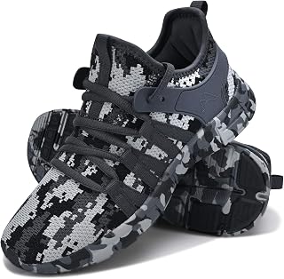 INZCOU Lightweight Running Shoes Non Slip Tennis Shoes Sneakers Breathable Mesh Sneakers Walking Shoes