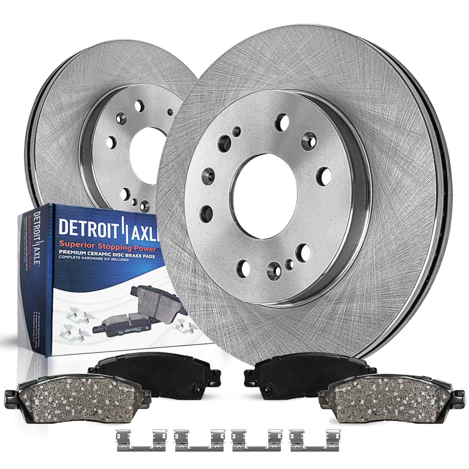 Detroit Axle - Front Brake Kit for Chevy GMC Silverado Suburban Express | Sierra